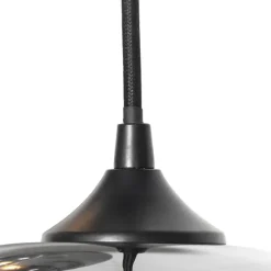 Hanglampen-QAZQA hanglampen busa zwart e27