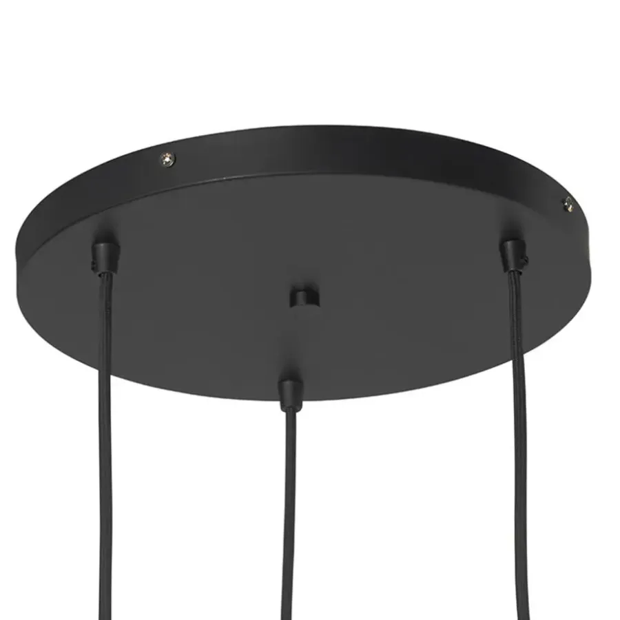 Hanglampen-QAZQA hanglampen busa zwart e27