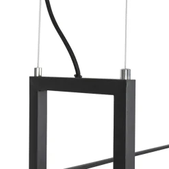 Hanglampen-QAZQA hanglampen cage rack zwart e27