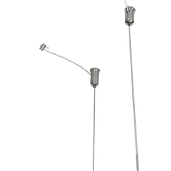 QAZQA hanglampen cage rack bruin e27
