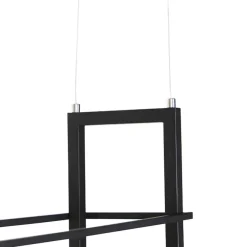 QAZQA hanglampen cage rack bruin e27