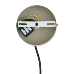 QAZQA hanglampen dory grijs e27