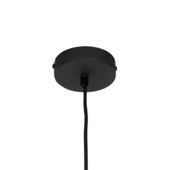 QAZQA hanglampen jinte zwart e27