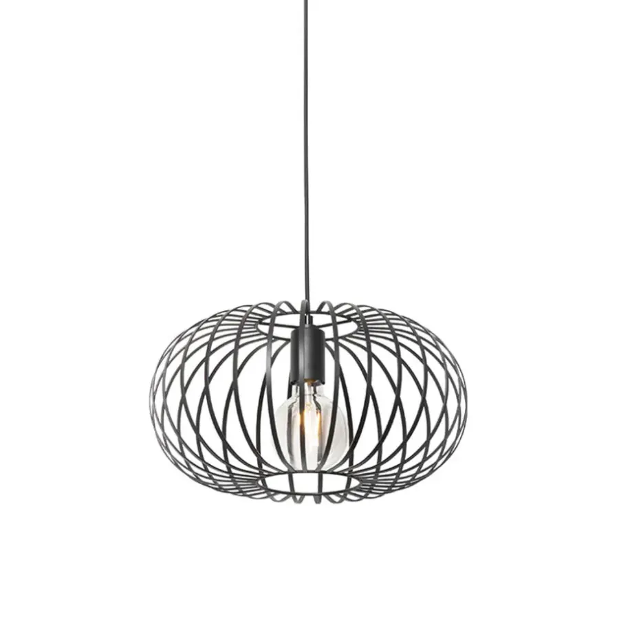 Hanglampen-QAZQA hanglampen johanna zwart e27
