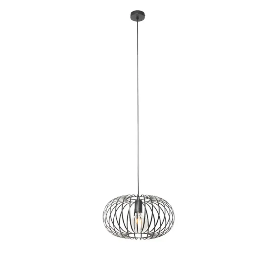 Hanglampen-QAZQA hanglampen johanna zwart e27