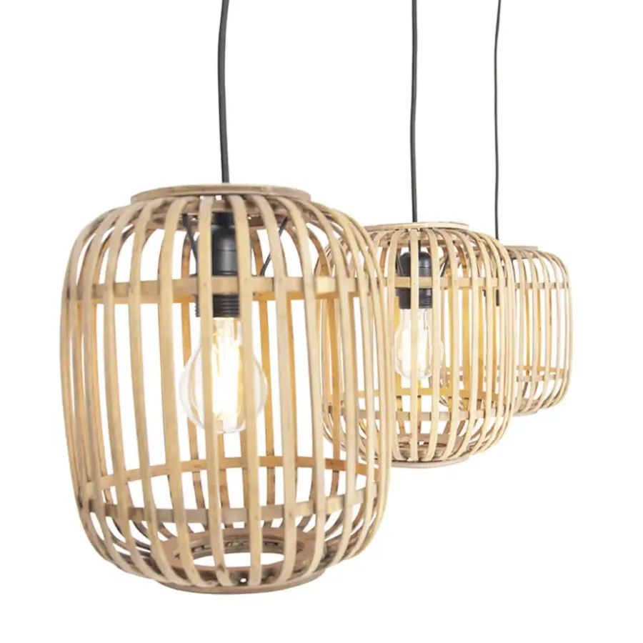 Hanglampen-QAZQA hanglampen manila beige e27