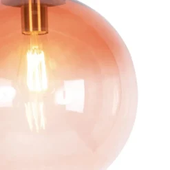 Hanglampen-QAZQA hanglampen pallon roze e27