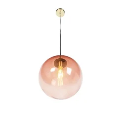 Hanglampen-QAZQA hanglampen pallon roze e27