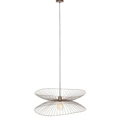 Hanglampen-QAZQA hanglampen pua bruin e27