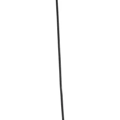 QAZQA hanglampen pua zwart e27