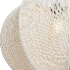 QAZQA hanglampen rob wit e27