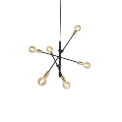 Hanglampen-QAZQA hanglampen sydney goudkleurig e27