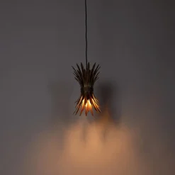 Hanglampen-QAZQA hanglampen wesley goudkleurig e27