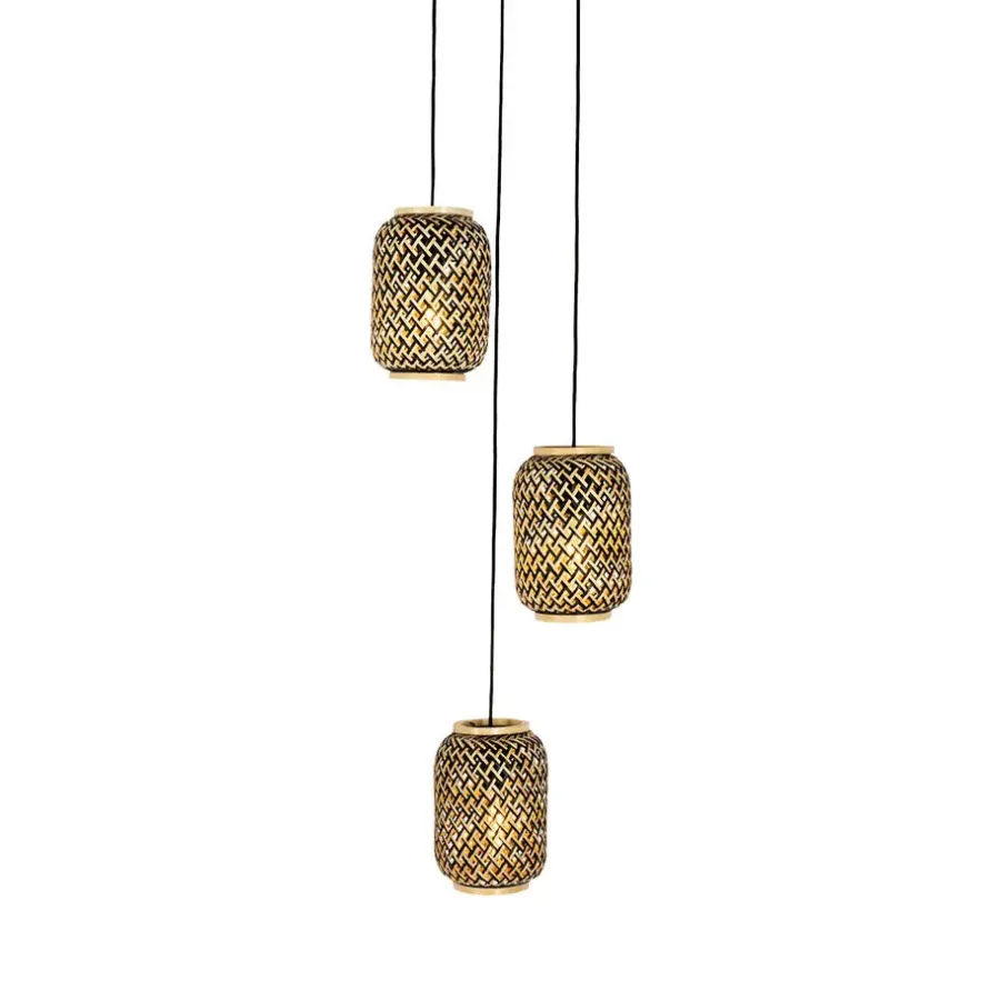 Hanglampen-QAZQA hanglampen yvonne zwart e27