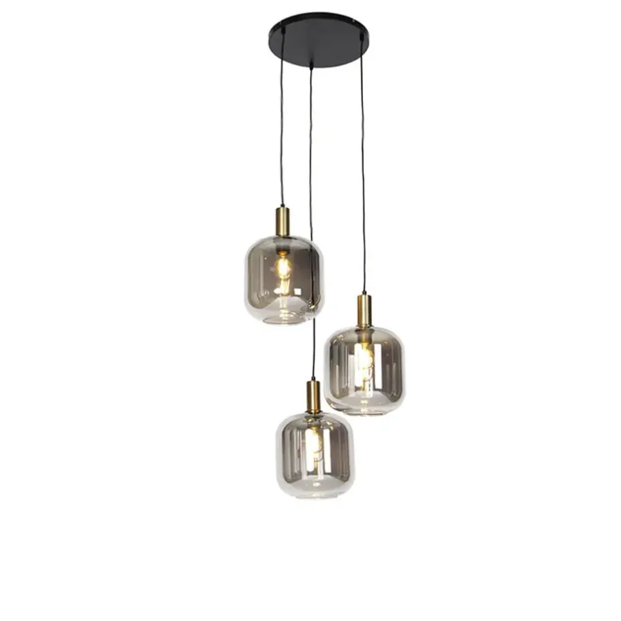 Hanglampen-QAZQA hanglampen zuzanna grijs e27