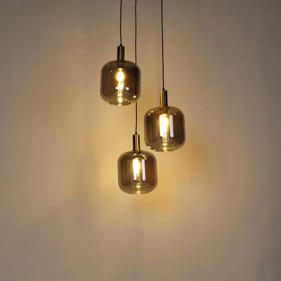 Hanglampen-QAZQA hanglampen zuzanna grijs e27