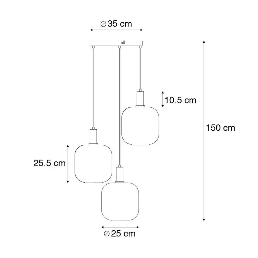 Hanglampen-QAZQA hanglampen zuzanna grijs e27