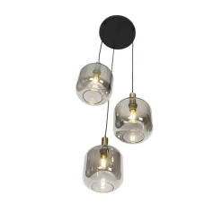 Hanglampen-QAZQA hanglampen zuzanna grijs e27
