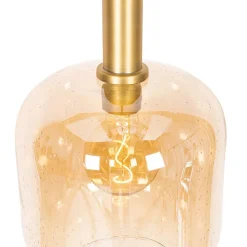 QAZQA hanglampen zuzanna oranje e27