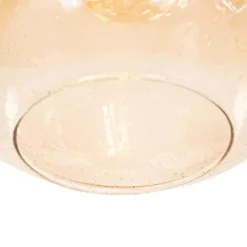 QAZQA hanglampen zuzanna oranje e27