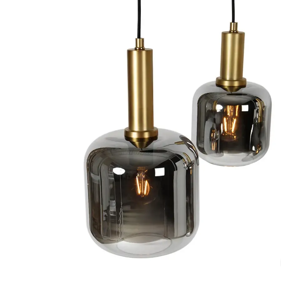 Hanglampen-QAZQA hanglampen zuzanna grijs e27