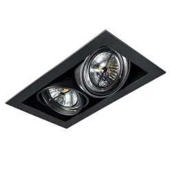 Spots-QAZQA inbouwspots oneon zwart g53