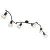 Plafondlampen-QAZQA opbouwspots botu zwart e14