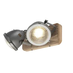 Plafondlampen-QAZQA opbouwspots emado grijs gu10
