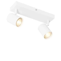 Plafondlampen-QAZQA opbouwspots jeana wit gu10