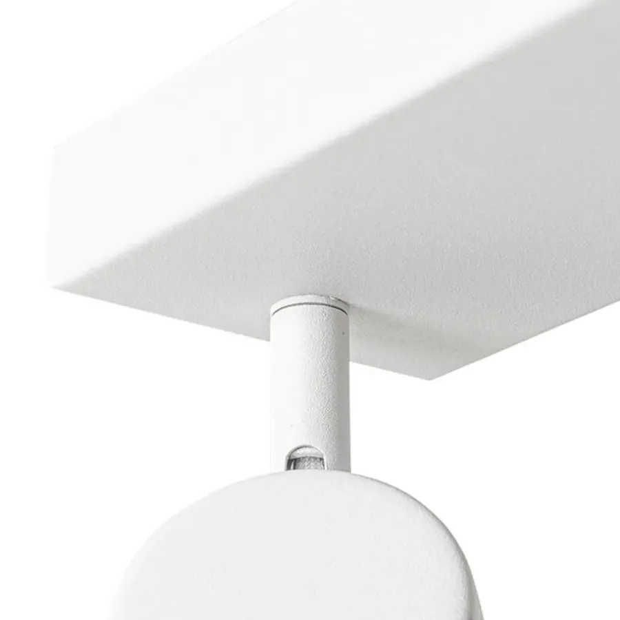 Plafondlampen-QAZQA opbouwspots jeana wit gu10