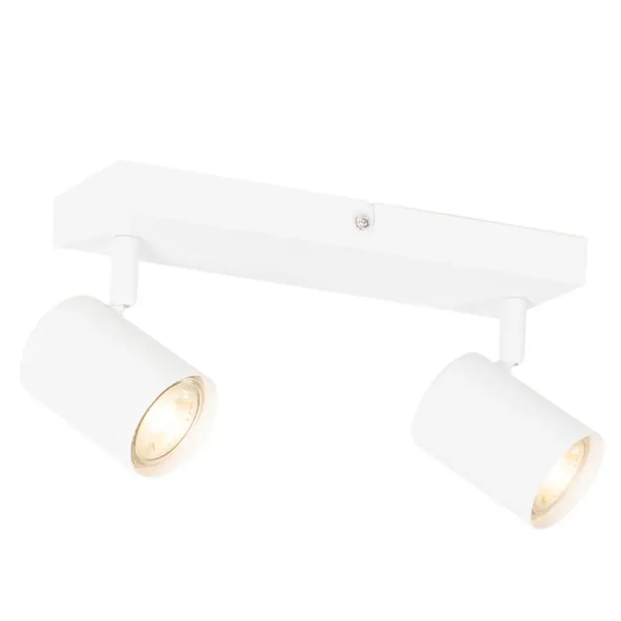 Plafondlampen-QAZQA opbouwspots jeana wit gu10