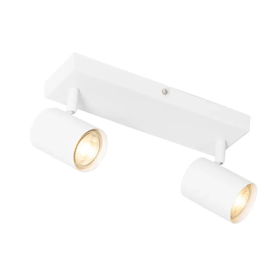 Plafondlampen-QAZQA opbouwspots jeana wit gu10