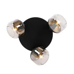 Spots-QAZQA opbouwspots kyan grijs e14