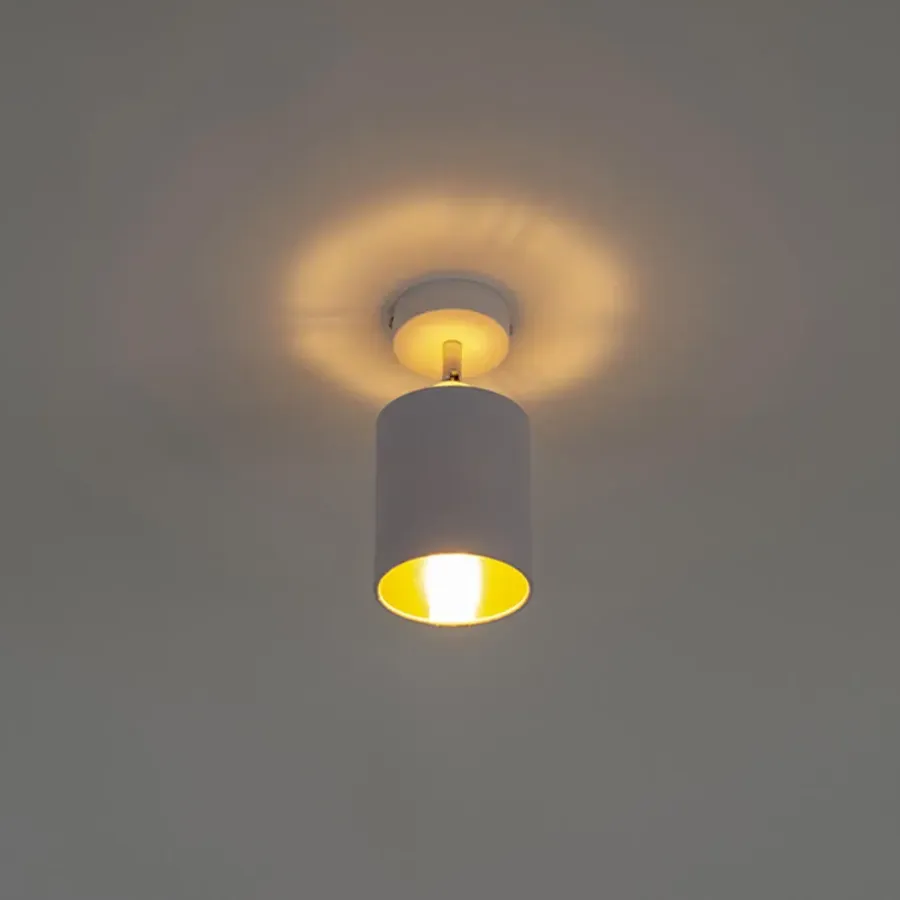 Spots-QAZQA opbouwspots lofty wit e14