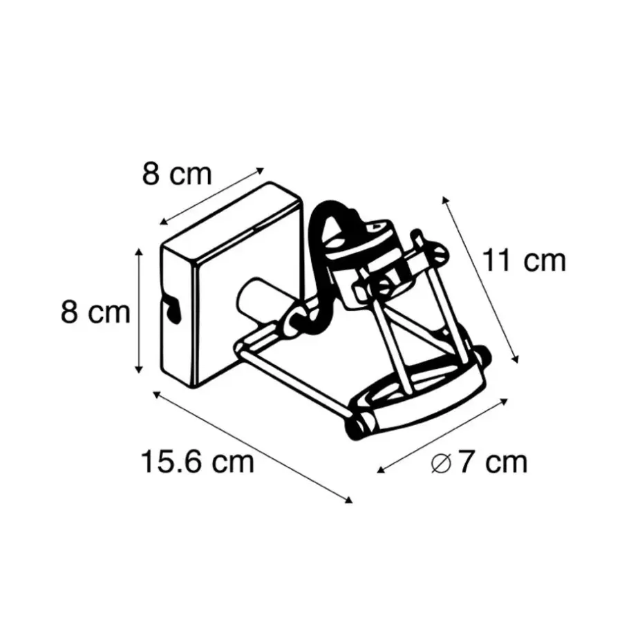 Plafondlampen-QAZQA opbouwspots suplux zwart gu10