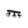 QAZQA opbouwspots teddy zwart e14