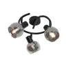 QAZQA opbouwspots vidro zwart e14