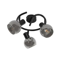 QAZQA opbouwspots vidro zwart e14
