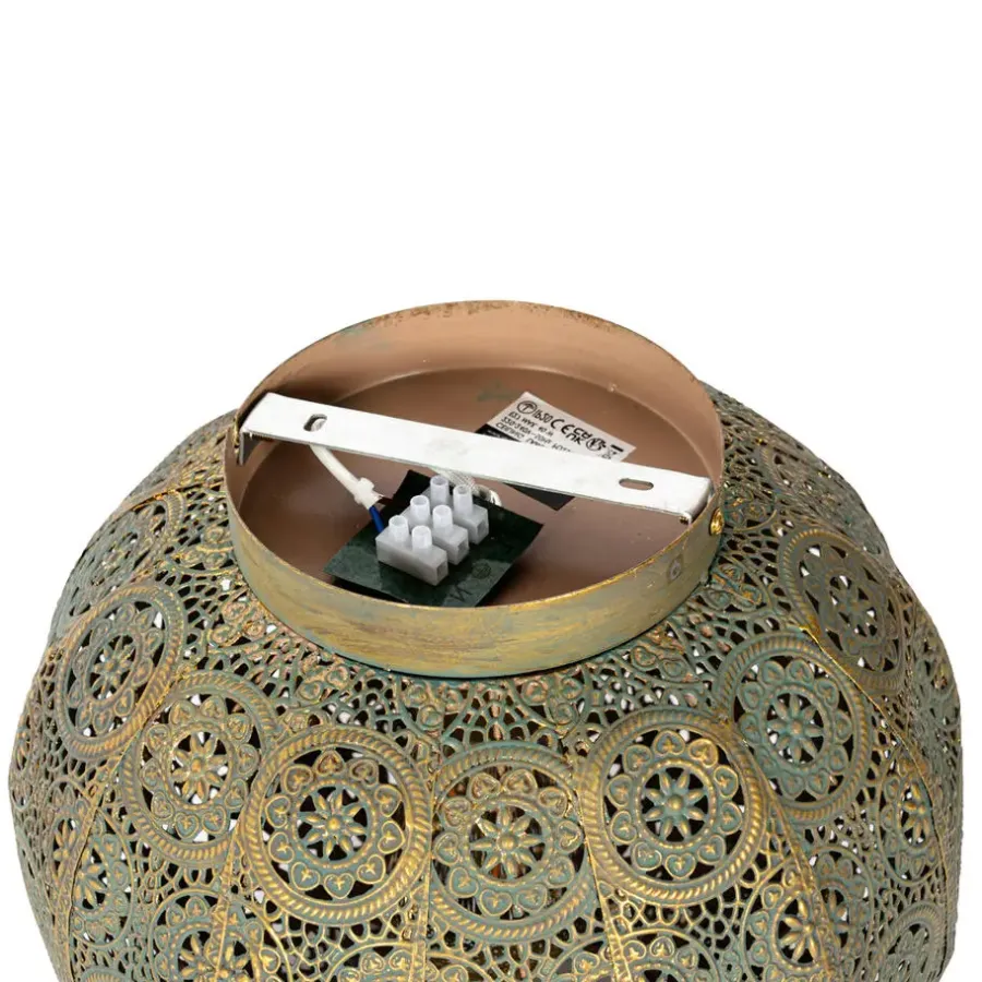 Plafondlampen-QAZQA plafondlampen baloo groen e27