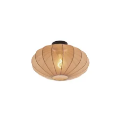 Plafondlampen-QAZQA plafondlampen bida bruin e27