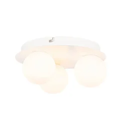 Buitenverlichting-QAZQA plafondlampen buiten cederic wit g9