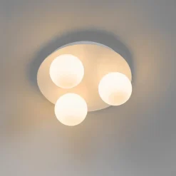 Buitenverlichting-QAZQA plafondlampen buiten cederic wit g9