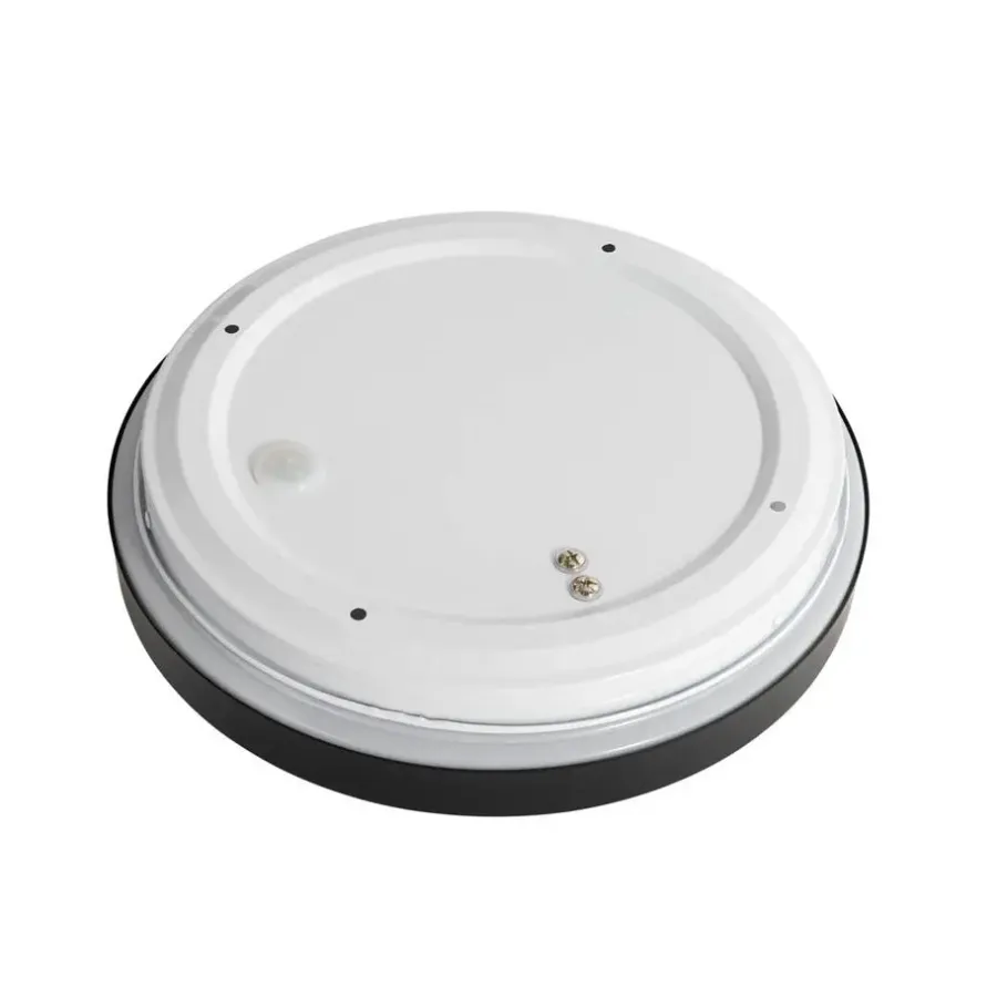 QAZQA plafondlampen buiten walden zwart e27
