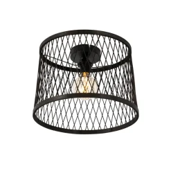 Buitenverlichting-QAZQA plafondlampen buiten calamus zwart e27