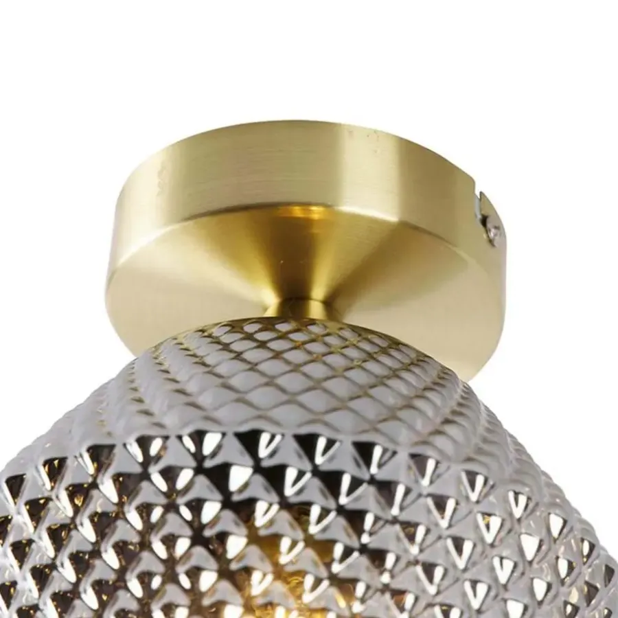 Plafondlampen-QAZQA plafondlampen karce goudkleurig e27