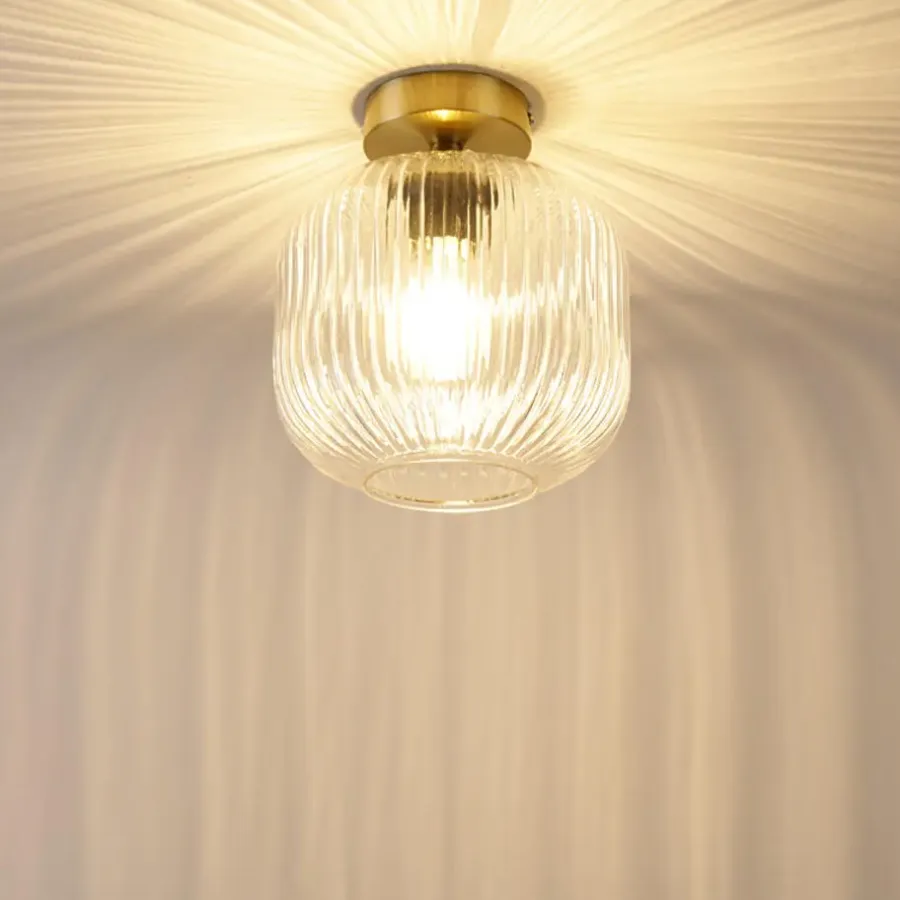 Plafondlampen-QAZQA plafondlampen karel goudkleurig e27