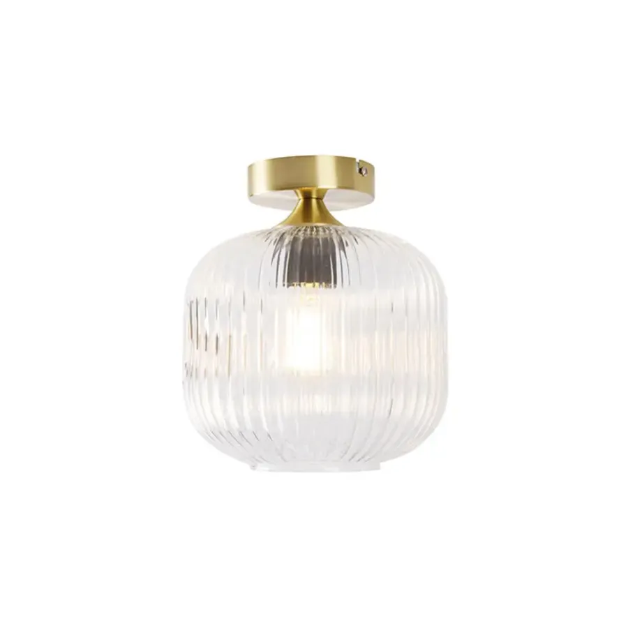 Plafondlampen-QAZQA plafondlampen karel goudkleurig e27