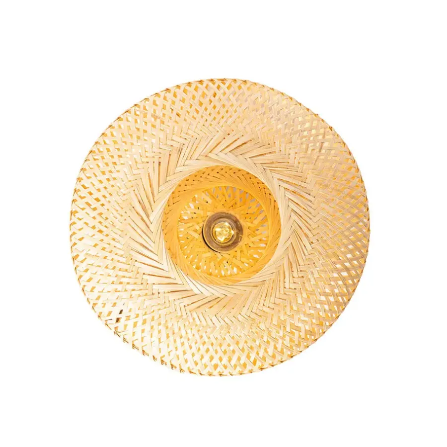 Plafondlampen-QAZQA plafondlampen ostrava crème e27