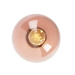 Plafondlampen-QAZQA plafondlampen pallon roze e27