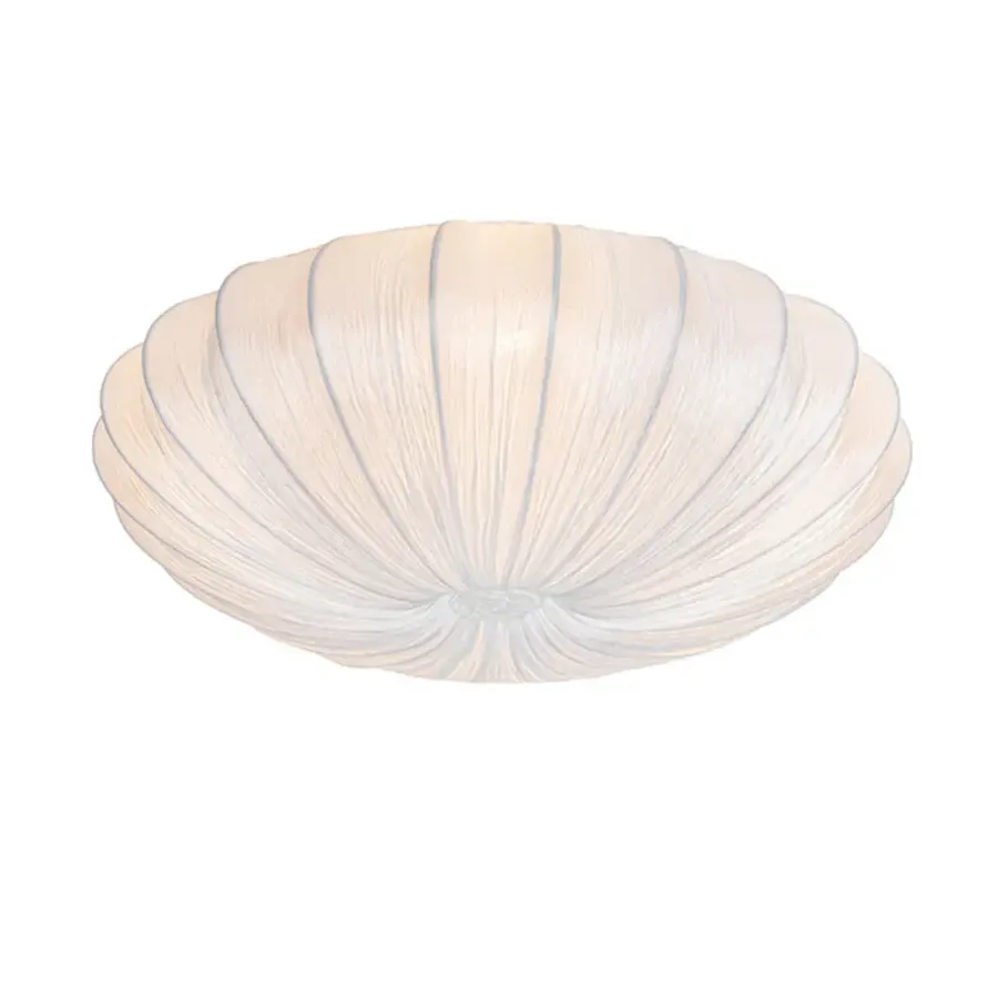 Plafondlampen-QAZQA plafondlampen plu wit e27